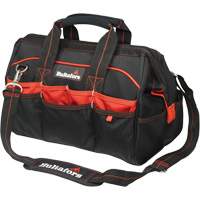 16" Tradesman's Tool Bag, Ballistic Polyester, Black/Red Air Extreme Inc.