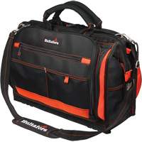 18" Multi-Compartment Tool Carrier, Ballistic Polyester, 50 Pockets, Black/Red Air Extreme Inc.