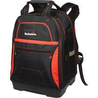 Molded Base Bottom Tool Backpack, Black/Red, Ballistic/Polyester Air Extreme Inc.