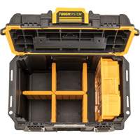 Boîte &agrave; outils compacte et profonde ToughSystem 2.0, 10" x 15-7/20" x 13-4/5", Noir/Jaune Air Extreme Inc.