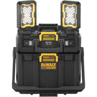 Baladeuse ajustable ToughSystem 2.0 avec rangement, 16" x 11" x 14", Noir/Jaune Air Extreme Inc.