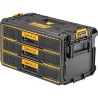 Unit&eacute; &agrave; trois tiroirs ToughSystem 2.0, 21-4/5" x 12-3/10" x 12-3/5", Noir/Jaune Air Extreme Inc.