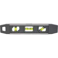 Torpedo Level, 9" L, Aluminum, 3 Vials, Magnetic Air Extreme Inc.