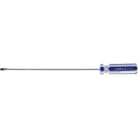 Blue Transparent Striped Slotted Screwdriver, 1/8" Tip, Round, Plastic Handle Air Extreme Inc.