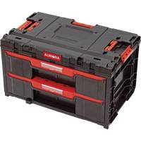 Arx&reg; 2-Drawer Toolbox, 23-1/10" x 15" x 13-2/5", Black Air Extreme Inc.