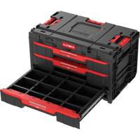 Arx&reg; 3-Drawer Toolbox, 23-1/10" x 15" x 13-2/5", Black Air Extreme Inc.