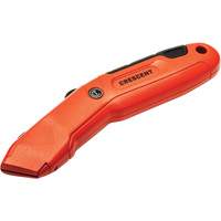 Auto-Retracting Safety Knife, 1", Steel, Aluminum Handle Air Extreme Inc.