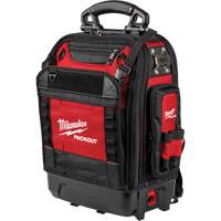 PackOut Structured Backpack, 9-1/2" L x 18" W, Black/Red, Polyester Air Extreme Inc.