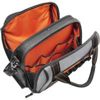 Sac ouvert de 14" pour outils d'ouvrier, Polyester, 32 pochettes, Noir/Gris Air Extreme Inc.