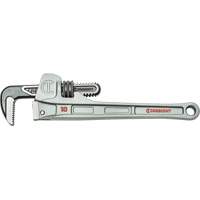 Slim Jaw Pipe Wrench, 1-9/10" Jaw Capacity, 10" Long, Powder Coated Finish, None Handle Air Extreme Inc.