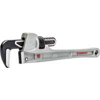 Slim Jaw Pipe Wrench, 1-9/10" Jaw Capacity, 10" Long, Powder Coated Finish, None Handle Air Extreme Inc.