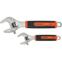 Quick-Fit-Jaw Adjustable Wrench Set, Adjustable, 2 Pieces, Imperial and Metric Air Extreme Inc.