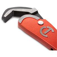 Self-Adjusting Steel Pipe Wrench, 2-1/2" Jaw Capacity, 16" Long, Powder Coated Finish, Non-Ergonomic Handle Air Extreme Inc.