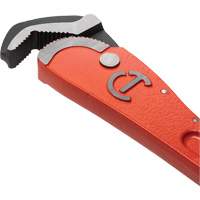 Self-Adjusting Pipe Wrench, 1-1/2" Jaw Capacity, 12" Long, Powder Coated Finish, Non-Ergonomic Handle Air Extreme Inc.