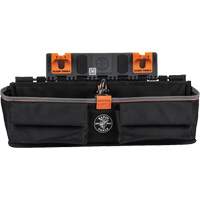 Module pour grande poche avec crochet en S Bucket Work Centre, Nylon, 3 pochettes, Noir/Orange Air Extreme Inc.