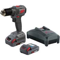 Cordless Compact Drill Driver Kit, Lithium-Ion, 20 V, 1/2" Chuck, 37 ft-lbs Torque Air Extreme Inc.