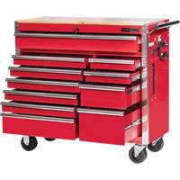 PRC4211 Pro Series Roller Cabinet, 11 Drawers, 42" W x 18" D x Red Air Extreme Inc.