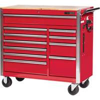 PRC4211 Pro Series Roller Cabinet, 11 Drawers, 42" W x 18" D x Red Air Extreme Inc.