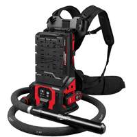 MX FUEL Backpack High Cycle Concrete Vibrator Kit with 7' Whip / 1.75" Head Air Extreme Inc.