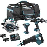 XGT Brushless 4-Tool Combo Kit, Lithium-Ion, 40 V Air Extreme Inc.