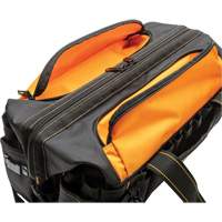 Sac &agrave; outils de 20" pour les professionnels, Nylon, 33 pochettes, Noir/Orange Air Extreme Inc.