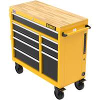 Heavy-Duty Mobile Workstation, 8 Drawers, 40" W x Yellow Air Extreme Inc.
