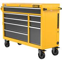 Heavy-Duty Mobile Workstation, 8 Drawers, 52" W x Yellow Air Extreme Inc.