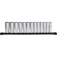 12-Point Deep Well Metric Socket Set, 13 Pcs, 1/2" Drive Size, Deep Air Extreme Inc.
