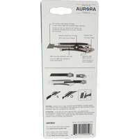 18mm Professional Knife, Stainless Steel, Heavy-Duty, Rubber Handle Air Extreme Inc.