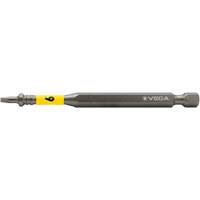 Impactech&reg; Power Bit, Slot, 6F-8R Tip, 1/4" Drive Size, 3-1/2" Length Air Extreme Inc.