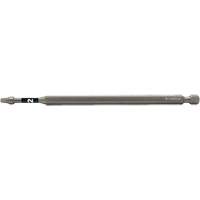 Impactech&reg; Power Bit, Square, #2 Tip, 1/4" Drive Size, 6" Length Air Extreme Inc.