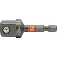 Impactech&reg; Impact Socket Adapter, 1/4" Drive Size, 1/2" Male Size, 2" L Air Extreme Inc.