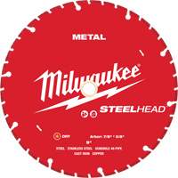 STEELHEAD Cutting Diamond Blade, 9", Metal Use Air Extreme Inc.