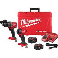 M18 FUEL 2-Tool ½” Hammer Drill Driver & SURGE ¼” Hex Hydraulic Driver Combo Kit, Lithium-Ion, 18 V Air Extreme Inc.