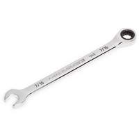 90-Tooth Ratcheting Combination Wrench, 12 Point, 7/16", Chrome Finish Air Extreme Inc.