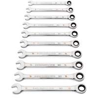 90-Tooth 12 Point Wrench Set, Ratcheting Combination, 12 Pieces, Metric Air Extreme Inc.