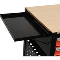 Chariot utilitaire, 4 tiroirs, Noir/Orange Air Extreme Inc.