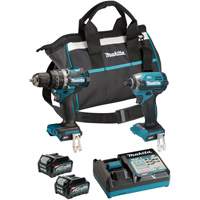 40Vmax XGT Brushless Cordless Impact Driver & Hammer Drill/Driver Tool Kit, Lithium-Ion, 40 V Air Extreme Inc.
