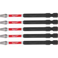 SHOCKWAVE Impact Recess Power Bits, Square, 2 Tip, 3-1/2" Length Air Extreme Inc.
