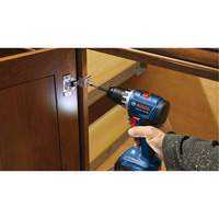 Compact Brushless Drill/Driver Kit, Lithium-Ion, 18 V, 1/2" Chuck, 400 in-lbs. Torque Air Extreme Inc.