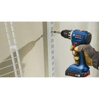 Compact Brushless Drill/Driver Kit, Lithium-Ion, 18 V, 1/2" Chuck, 400 in-lbs. Torque Air Extreme Inc.