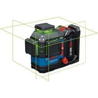 360 Connected Green-Beam Three-Plane Leveling and Alignment Laser Air Extreme Inc.