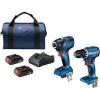 2-Tool Combo Kit, Lithium-Ion, 18 V Air Extreme Inc.