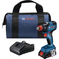 Two-In-One Bit/Socket Impact Driver/Wrench Kit, 1/2", 1800 in-lbs. Max. Torque, 18 V, Lithium-Ion Air Extreme Inc.