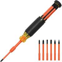 6-in-1 Insulated Auto-Lock Screwdriver, 9-1/2" L, Cushion Grip Handle Air Extreme Inc.