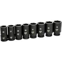 Jeu de douilles SAE &agrave; 6 pans, 8 Mcx, Chocs, Prise de 3/4", Profond Air Extreme Inc.