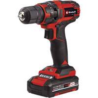 Cordless Drill/Driver Kit, Lithium-Ion, 18 V, 3/8" Chuck, 310 in-lbs Torque Air Extreme Inc.