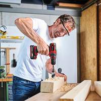 Cordless Drill/Driver Kit, Lithium-Ion, 18 V, 1/2" Chuck, 354 in-lbs Torque Air Extreme Inc.