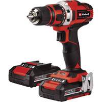Cordless Drill/Driver Kit, Lithium-Ion, 18 V, 1/2" Chuck, 354 in-lbs Torque Air Extreme Inc.