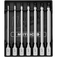 Long Metric Bit Socket Set, Hex Ball, 3/8" Drive, 7 Pcs Air Extreme Inc.